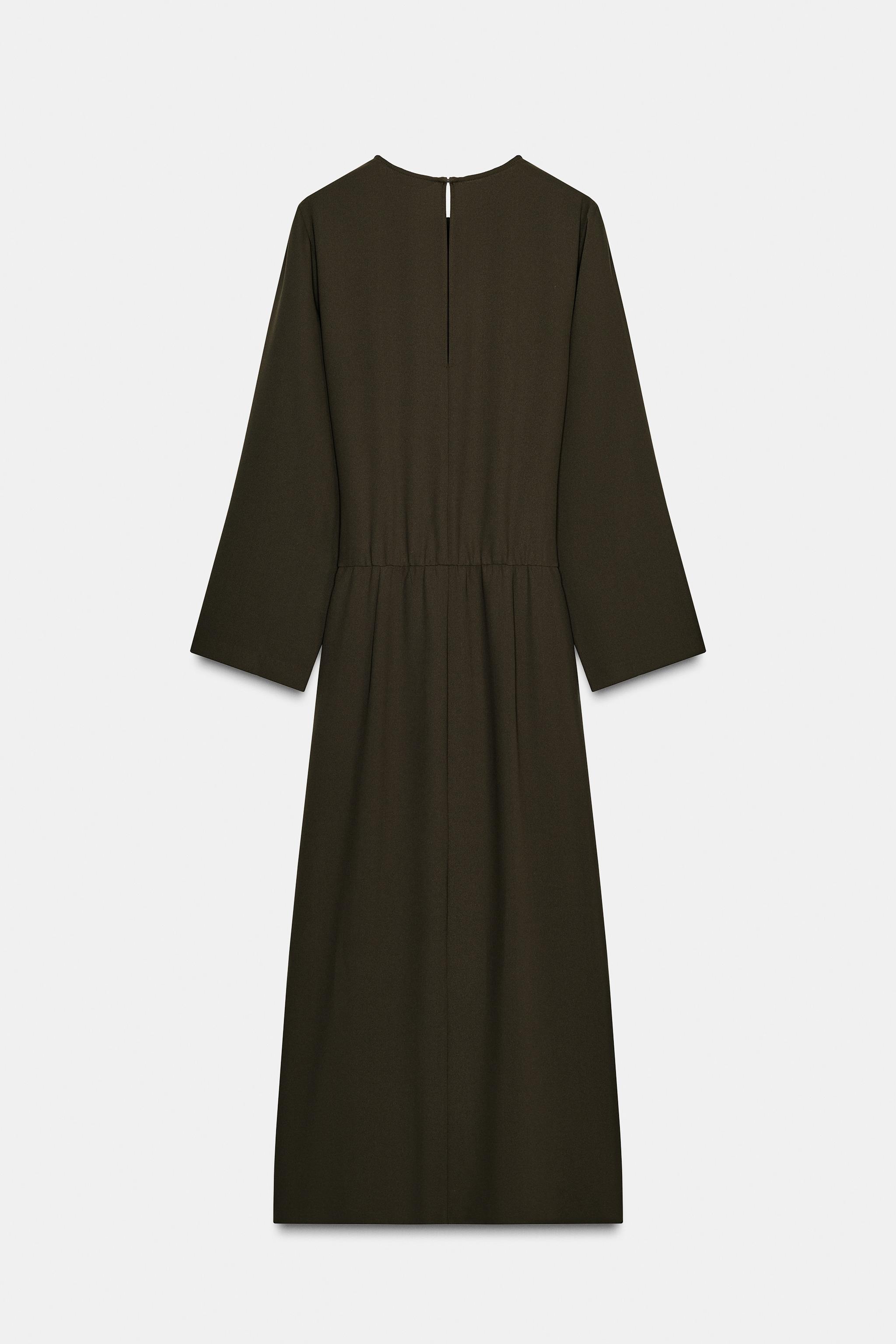 ZW COLLECTION PLEATED MIDI DRESS